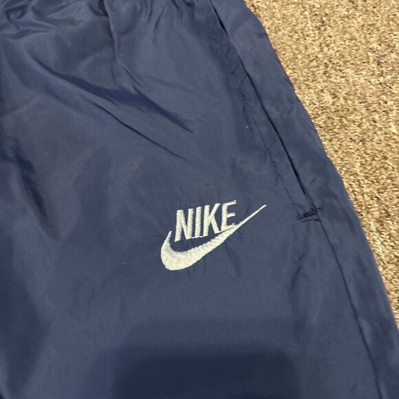 Vintage Nike Pants L Blue 70s 80's Made in Japan Track Athletic Nylon Jogger - Picture 8 of 12
